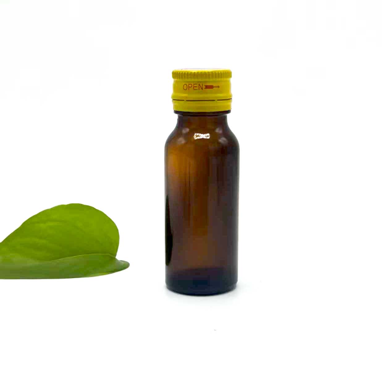 20 ml pruun suukaudne vedelikupudel